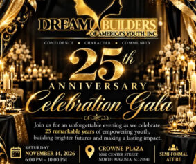 Dream Builders 25th Anniversary Gala flyer.